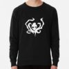 ssrcolightweight sweatshirtmensblack lightweight raglan sweatshirtfrontsquare productx1000 bgf8f8f8 - Sea Of Thieves Merch